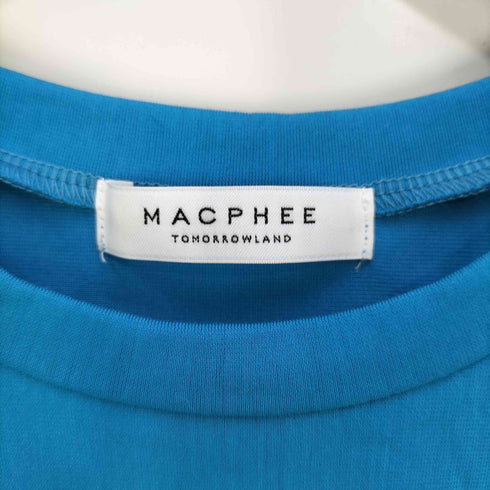 マカフィー MACPHEE ライトトリコット フレンチスリーブワンピース レディース 36