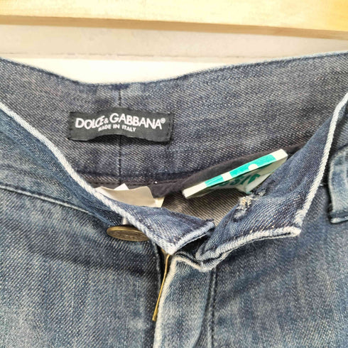 ドルチェアンドガッバーナ DOLCE&GABBANA MADE IN ITALY ダメージデニムパンツ メンズ 50
