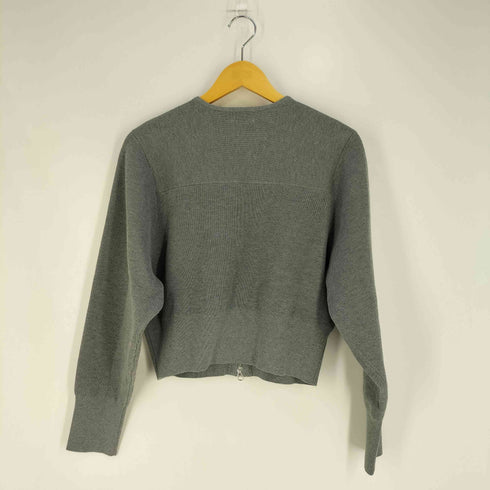 グリーンレーベルリラクシング GREEN LABEL RELAXING フォルム クロップド ニット ブルゾン レディース