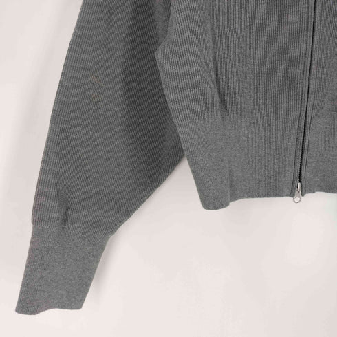 グリーンレーベルリラクシング GREEN LABEL RELAXING フォルム クロップド ニット ブルゾン レディース