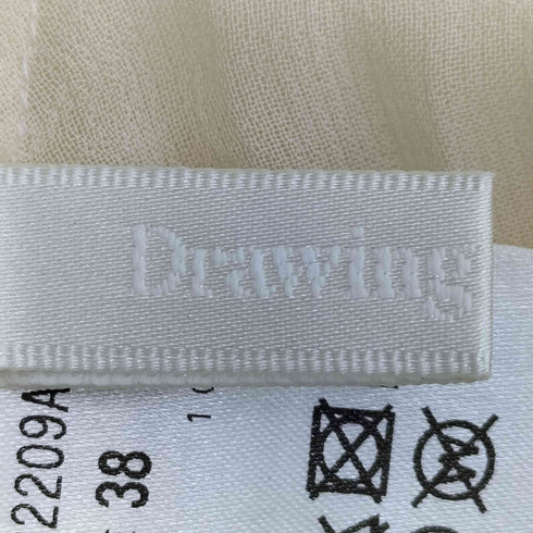 ガリャルダガランテ GALLARDAGALANTE 23SS Drawing Numbers キュプラシースルーミニドレス レディース JPN:38