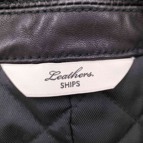 シップス SHIPS THERMOLITE ラムレザージャケット メンズ JPN:M