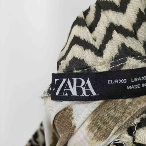 ザラ ZARA 総柄ロングスカート レディース JPN:XS