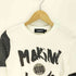 デシグアル Desigual 22AW MAKINI STOP SENR フロック加工 手描き L/S Tシャツ レディース JPN:S