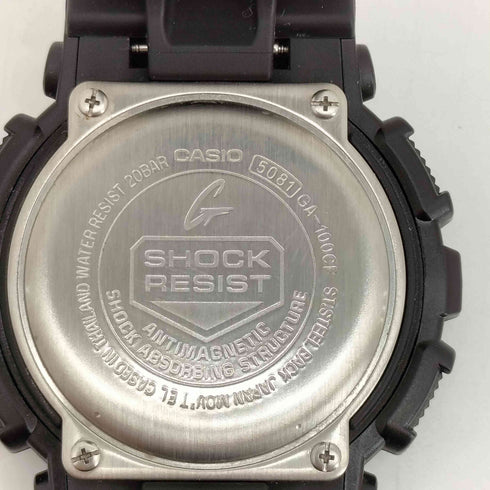 カシオ CASIO G-SHOCK GA-100CF-1A9JF カモ柄文字盤クォーツ腕時計 メンズ