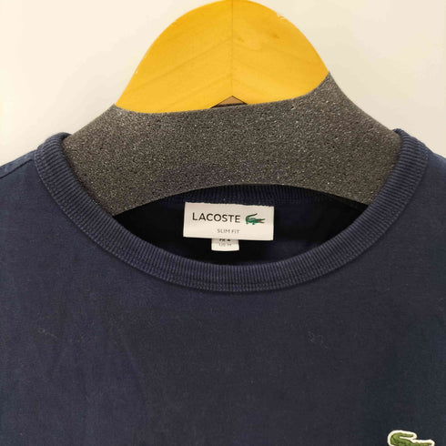 ラコステ LACOSTE スリムフィット クロコエンブレムクルーネックTシャツ レディース import:M