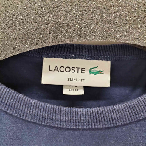 ラコステ LACOSTE スリムフィット クロコエンブレムクルーネックTシャツ レディース import:M