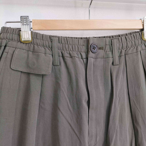 アンフィル unfil 2タック イージーテーパードパンツ メンズ 3