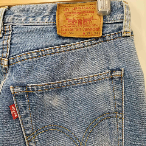 リーバイス Levis 502 ボタン裏V14刻印 ジップフライ テーパード デニムパンツ メンズ W29 L34