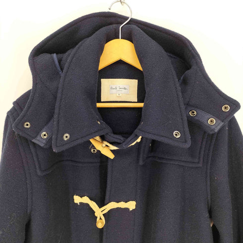 ポールスミス Paul Smith ウール ナイロン トグル フーデッド ダッフル コート メンズ import:M