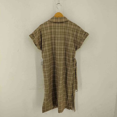 SHEER ベルテッド チェックワンピース レディース FREE