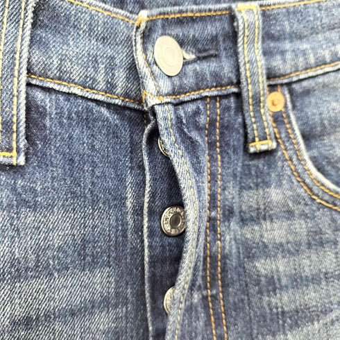 リーバイス Levis 501 SKINNY ボタンフライデニム レディース W24 L26