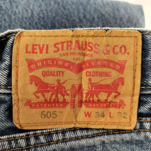 リーバイス Levis 505 ワイドデニムパンツ メンズ 34/32