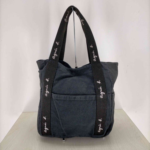 アニエスベー agnes b. キャンバス トートバッグ レディース