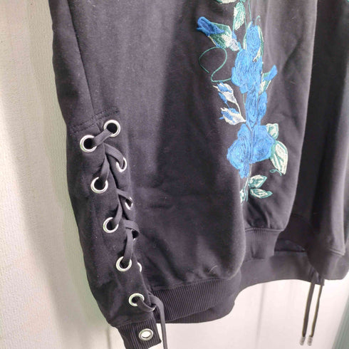 ハレ HARE ×Ado サイドレースアップローズシシュウスウェット レディース M