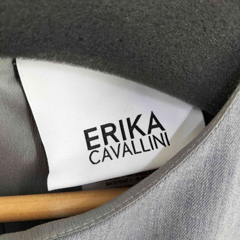 エリカカヴァリーニ ERIKA CAVALLINI MADE IN ITALY ウール混ノースリーブ レディース 42