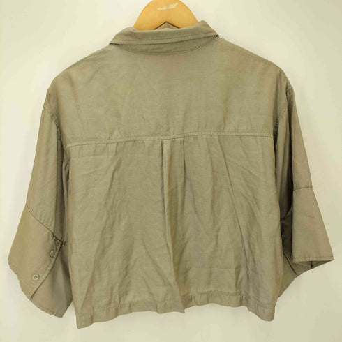 リアン Lian 24SS シャンブレー ショート シャツ レディース FREE