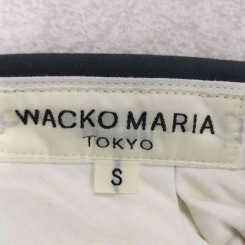 ワコマリア WACKO MARIA ロゴチェーン刺繍 ポリ65 コットン35 チノショーツ メンズ JPN:S