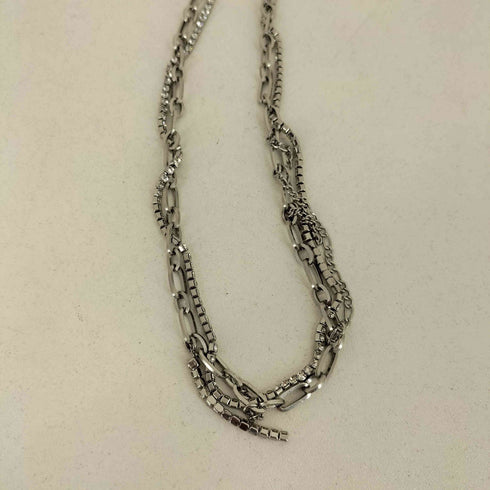 HYPNOTIZE MIX CHAIN NECKLACE レディース