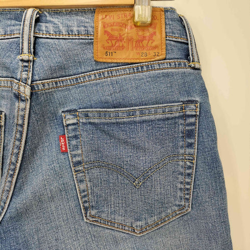 リーバイス Levis 511 ボタン裏3495刻印 ジップフライ スキニーパンツ メンズ W28 L32