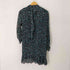 ザラ ZARA L/S シースルー花柄ワンピース レディース import:XS