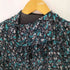 ザラ ZARA L/S シースルー花柄ワンピース レディース import:XS