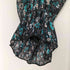 ザラ ZARA L/S シースルー花柄ワンピース レディース import:XS