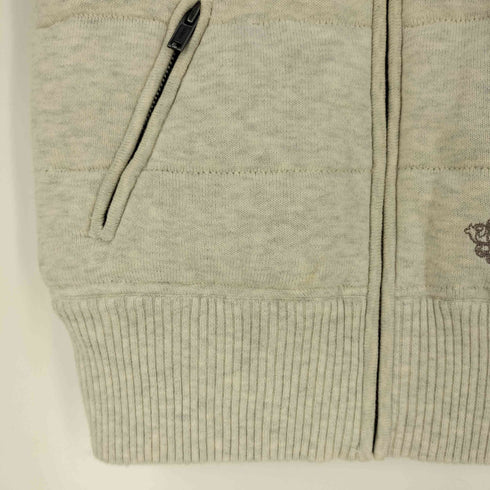ポロジーンズ RL POLO JEANS CO. ロゴ刺繍 キルティング ハイネック ジップアップ 中綿ベスト レディース import:S