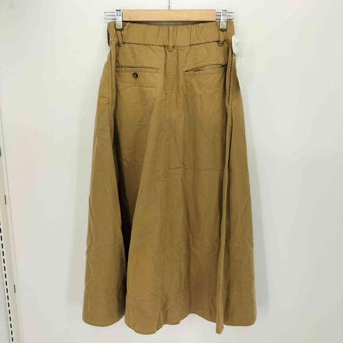 ジムフレックス GYMPHLEX フロントボタン コットン マキシスカート レディース