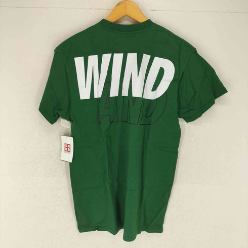 ウィンダンシー WIND AND SEA 21ss 両面ロゴプリント 半袖tシャツ カットソー メンズ JPN:M