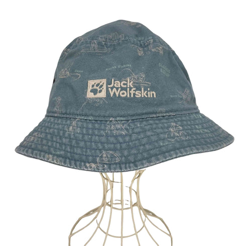 ジャックウルフスキン JACK WOLFSKIN 総柄ハット メンズ JPN:L
