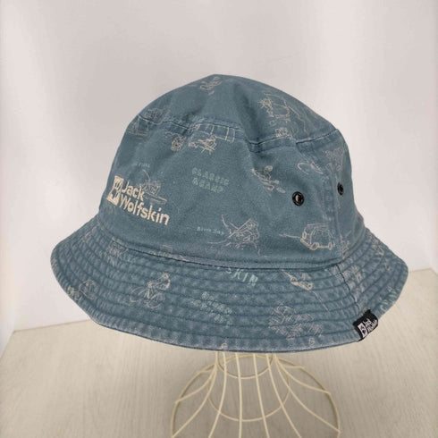ジャックウルフスキン JACK WOLFSKIN 総柄ハット メンズ JPN:L