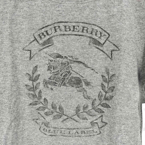 バーバリーブルーレーベル BURBERRY BLUE LABEL ロゴプリント Tシャツ レディース 38