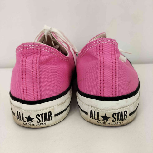 コンバース CONVERSE MADE IN JAPAN ANVAS ALL STAR J OX ピンク メンズ CONVERSE:10 1/2