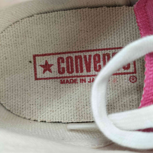 コンバース CONVERSE MADE IN JAPAN ANVAS ALL STAR J OX ピンク メンズ CONVERSE:10 1/2