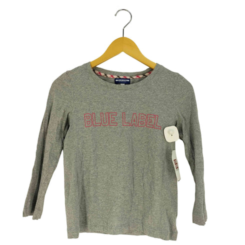 バーバリーブルーレーベル BURBERRY BLUE LABEL ロゴプリント ロングスリーブTシャツ レディース 38