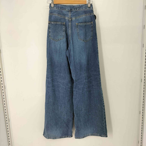 ジョンローレンスサリバン JOHN LAWRENCE SULLIVAN washed denim wide pants レディース JPN:S