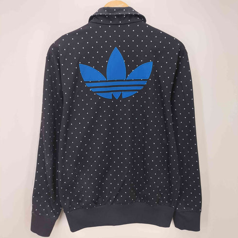 アディダスオリジナルス adidas Originals トレフォイルロゴ 刺繍 王冠 ドット トラック ジャケット ジャージ メンズ import:L