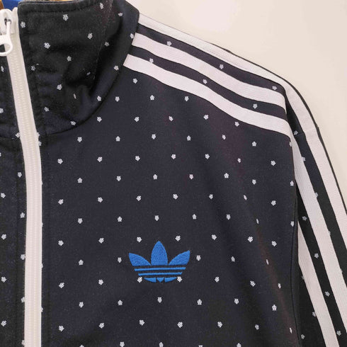 アディダスオリジナルス adidas Originals トレフォイルロゴ 刺繍 王冠 ドット トラック ジャケット ジャージ メンズ import:L