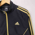 アディダス adidas CLIMALITE パフォーマンス ロゴ 刺繍 サイドライン トラックジャケット ジャージ メンズ import:M