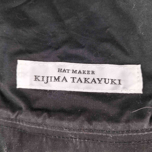 キジマタカユキ KIJIMA TAKAYUKI クロスウォッシュハット メンズ 2