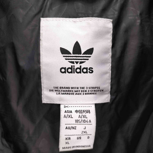 アディダスオリジナルス adidas Originals REGEN モノグラム フード付き パファー ダウン ジャケット メンズ JPN:XL