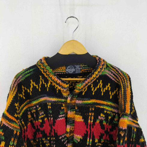 アルテサニア artesania ハンド ニット カーディガン メンズ import:M