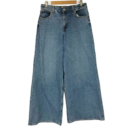 エイチアンドエム H&M Wide jeans - Denim blue メンズ EU 44