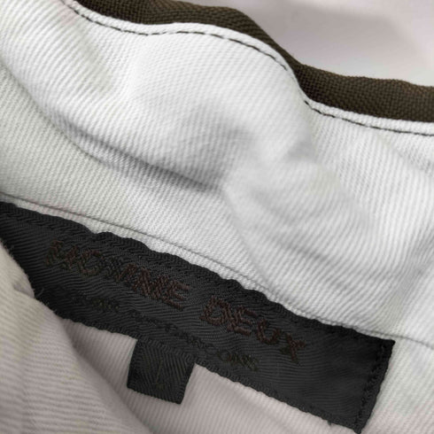コムデギャルソンオムドゥ COMME des GARCONS HOMME DEUX 19SS ポリ縮絨 テーパードスラックス メンズ JPN:L