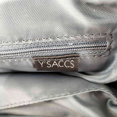 イザック Y’saccs ナイロン 牛革 リュックサック M レディース