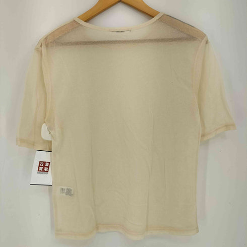 ユナイテッドアローズ UNITED ARROWS シアー5分袖クルーネックTシャツ レディース