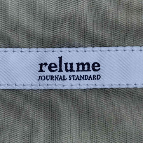 ジャーナルスタンダードレリューム JOURNAL STANDARD relume 22ss オーバーサイズライトチェスターコート レディース FREE