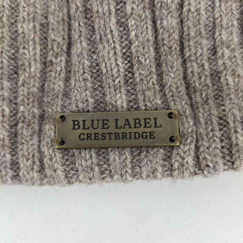 ブルーレーベルクレストブリッジ BLUE LABEL CRESTBRIDGE バイカラー ニット帽 メンズ