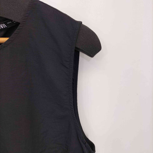 ザラ ZARA GABARDINE BALLOON TOP レディース import:L